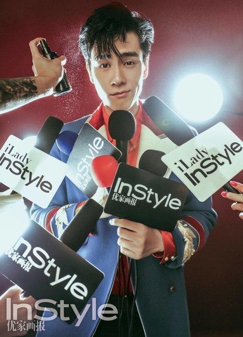 胡一天 - Hu Yi Tian for InStyle China January 2018