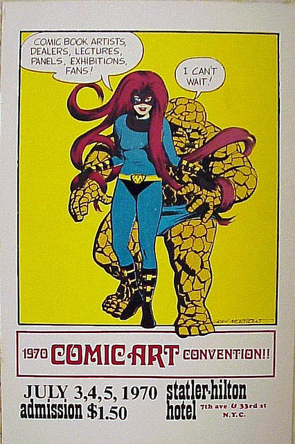 seanhowe:
“ Poster for 1970 Comic Art Convention, by Gray Morrow.
”