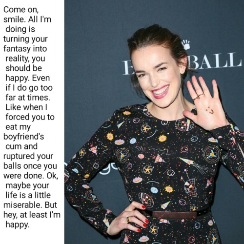 &ldquo;Come on, smile. All I&rsquo;m doing is turning your fantasy into reality, you should 