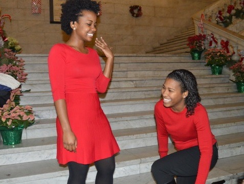 iwriteaboutfeminism:  (photos and article by Mariah Stewart) Two Prominent Ferguson Protesters Get Engaged  “You are looking at two people that stood shoulder to shoulder, faced rubber bullets, tear gas and discrimination. … To be a black woman in