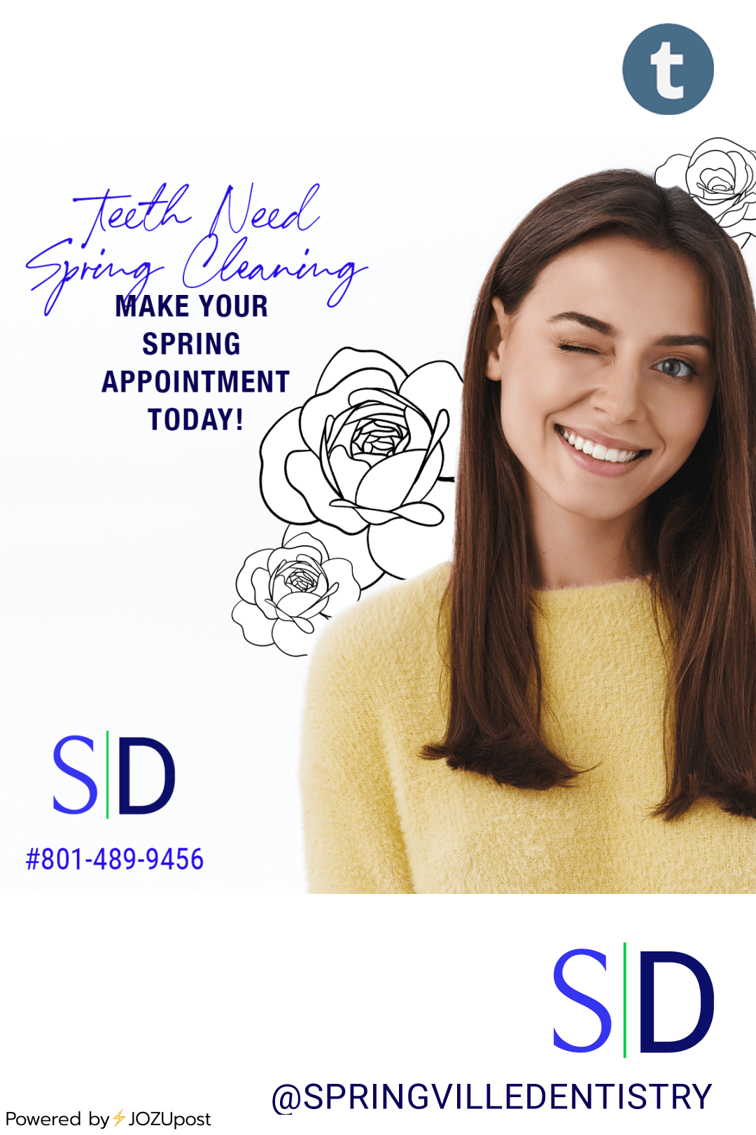 Are you ready to get a head start on your spring cleaning? Just like your house - Teeth Need Spring Cleaning. Call us to make your appointment for your checkup and cleaning. Your teeth and mouth always feel better when they are clean! Call...