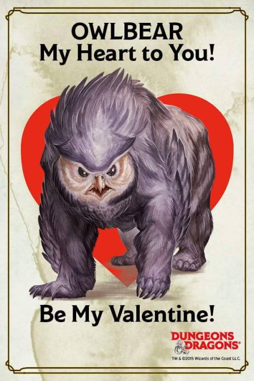 tattoosfade:a-real-nerd:Have some d&d Valentine’s!!!!! (I saved these from the Dungeon and Drago