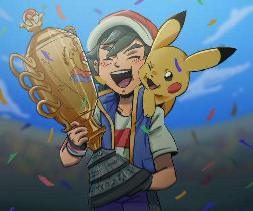 Congratulations On Winning The World Coronation Series, Ash Ketchum !!!