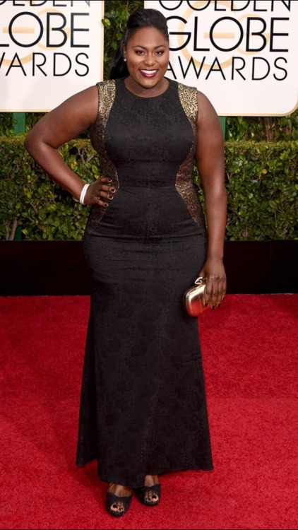 Danielle Brooks at the 72nd Golden Globes