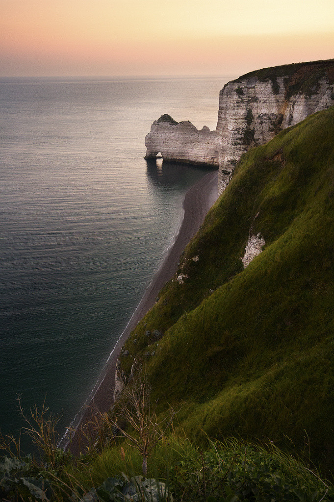 wonderous-world:  Etretat, Upper Normandy, France by Ludovic Cadet