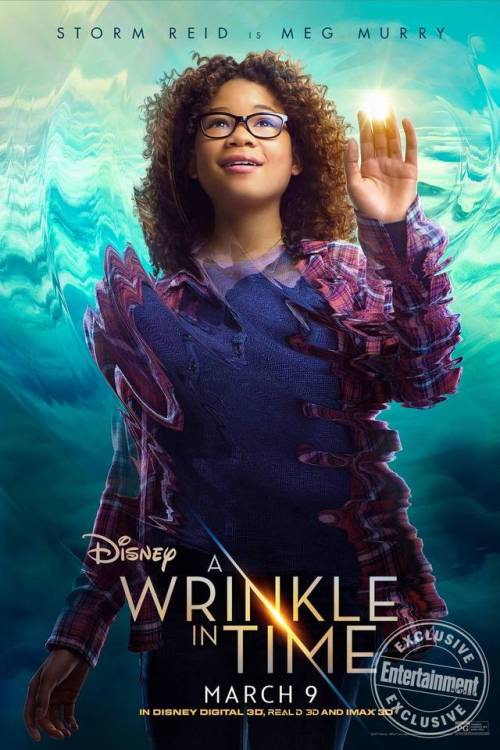 fuckyeahwomenfilmdirectors:  A Wrinkle In Time character posters.