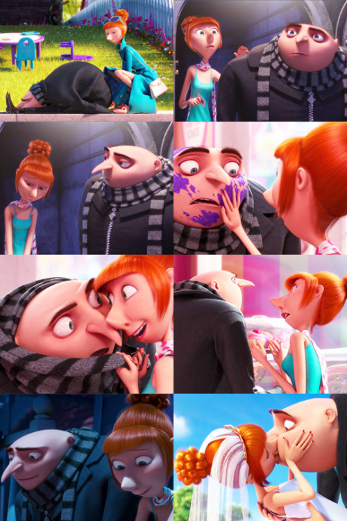 kawaiikafe:  Gru X Lucy