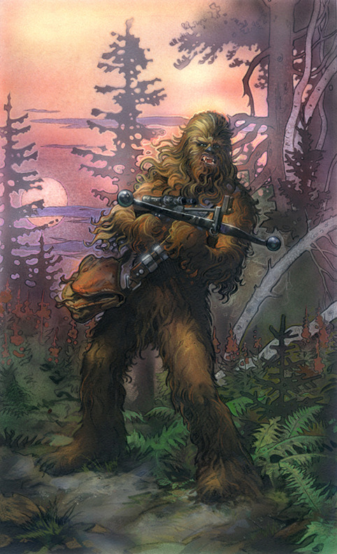 alwaysstarwars:  Gorgeous artwork by Terese Nielsen (Part 1 of 2)