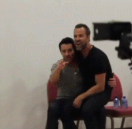 JR, Tyler, Ian And Max Messing Around At WolfMoonCon