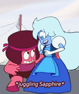 yaoikuza:   ♥ Ruby loves Sapphire!    &amp; Sapphire loves Ruby!  ♥ 