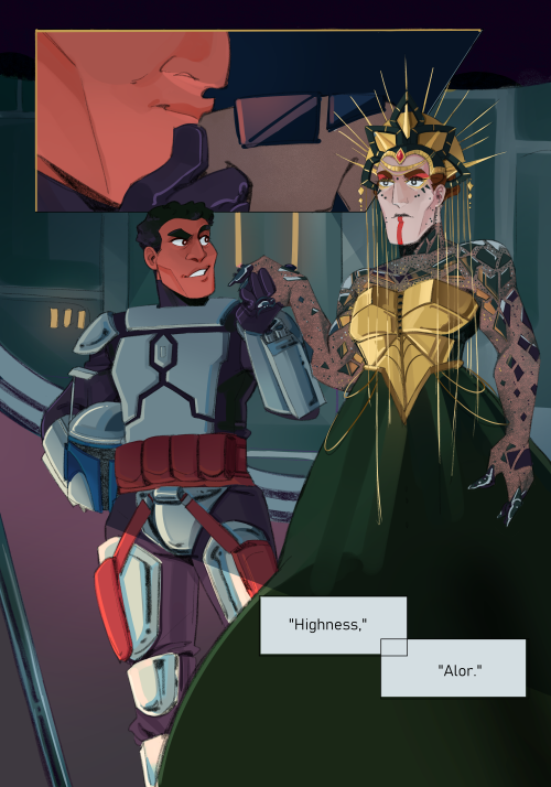 Got commissioned to do a piece for one of my favorite clone wars fics Fine Print by beamirang!! Unfo