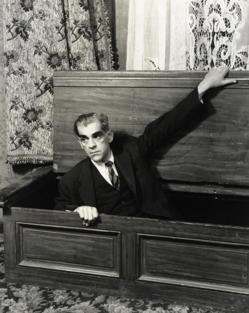 Porn Pics arcaneimages:  Karloff in the stage play