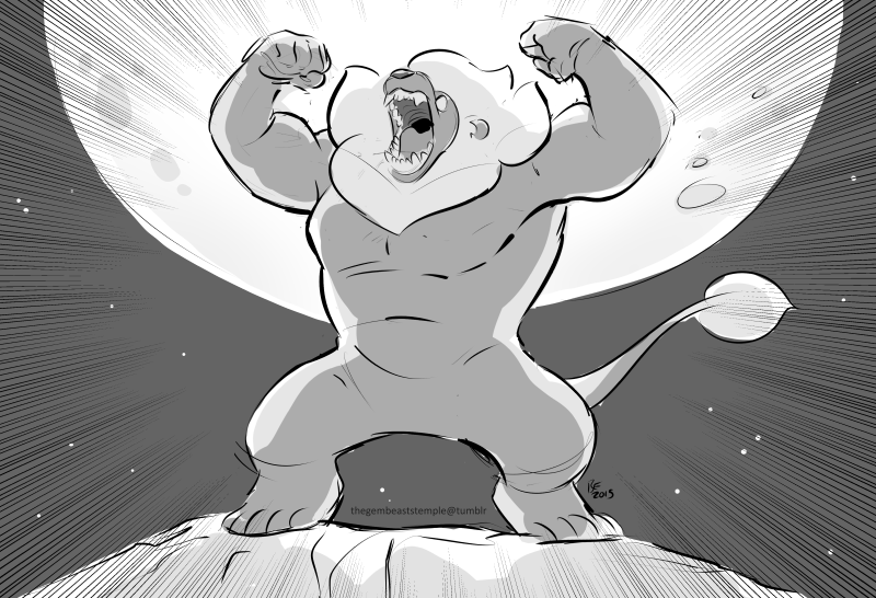 thegembeaststemple:  On the night of a full moon, a great beast emerges to wreck