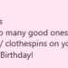 🎈 🎀🎈Birthday challenge update 🎈🎀🎈Clothespins and clamps they all