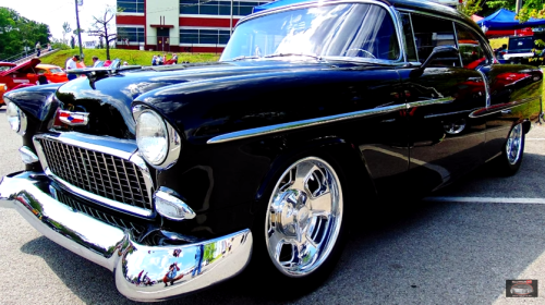 hotamericancars:  Wicked LS7 Powered ‘55 Chevy BelAir Hot Rod  WATCH HERE: http://hot-cars.org/2015/06/05/1955-chevy-belair-ls7-top-notch-classic-cars/