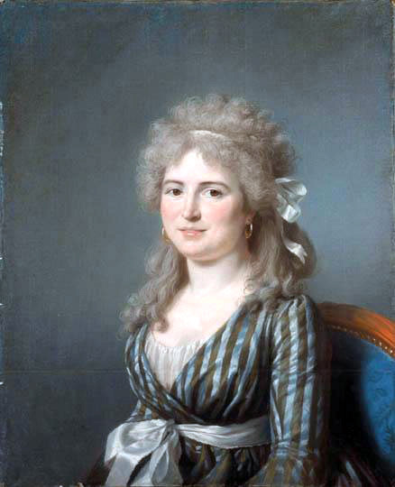 Mme JL Germain by Marie-Gabrielle Capet, 1790s