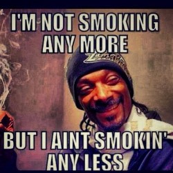 I feel ya Snoop Lion! #420 #formerpothead #funny