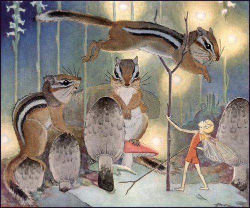 The Fairy Circus (1931) by Dorothy Lathrop (USA, 1891-1980). 