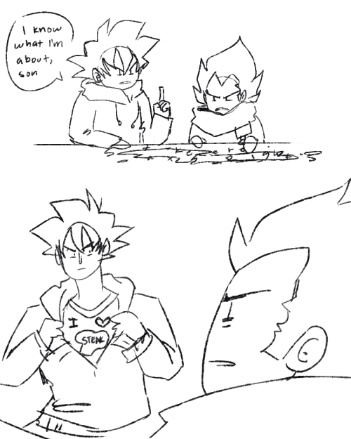 gokuh loves his steak