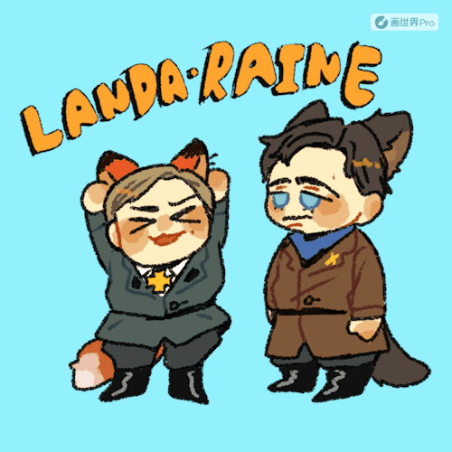 Haha,Fox &Wolf Little Ones😉