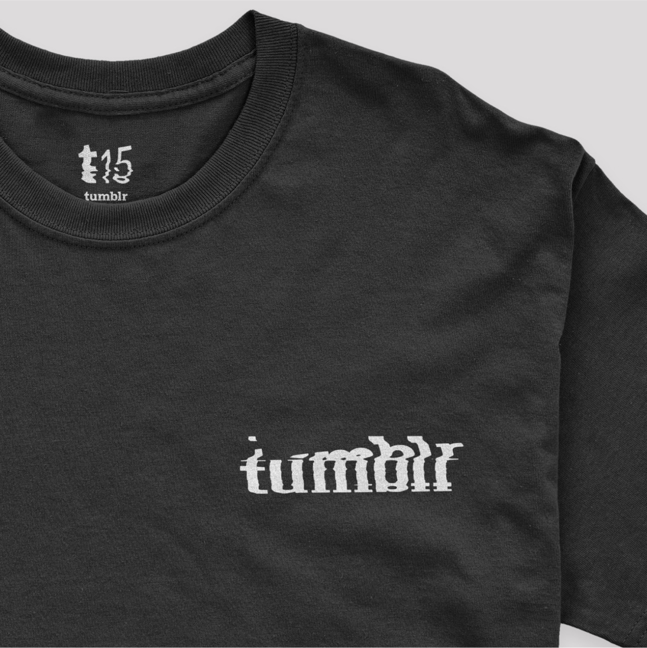 Glitch Logo T-Shirt$35.00There’s a ghost in this machine. Wear your freak flag.100% pre-shrunk cotton. Ready to ship in mid-March. #t15#tumblr shop#tumblr merch