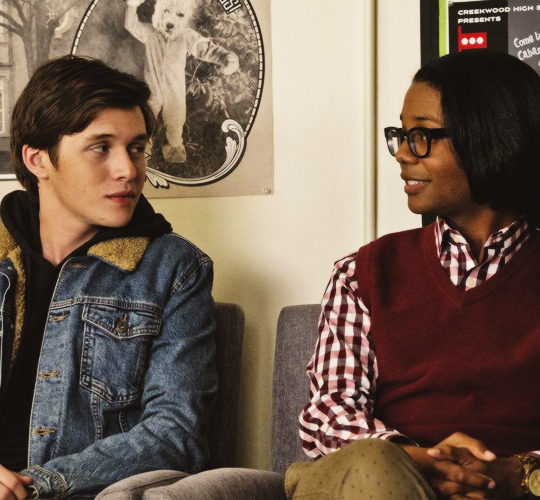 lovesimondaily: Clark Moore, who plays a gay, black and very out teen in the highly