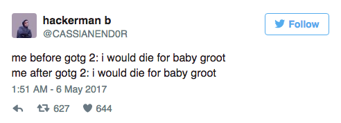 buzzfeed:  19 Jokes You’ll Only Get If You’ve Seen “Guardians Of The Galaxy: