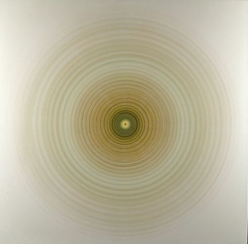 blastedheath:Robert Rotar (German, 1926-1999), Rotation Nr. 12, 1971. Oil on canvas, 80 x 80 cm.