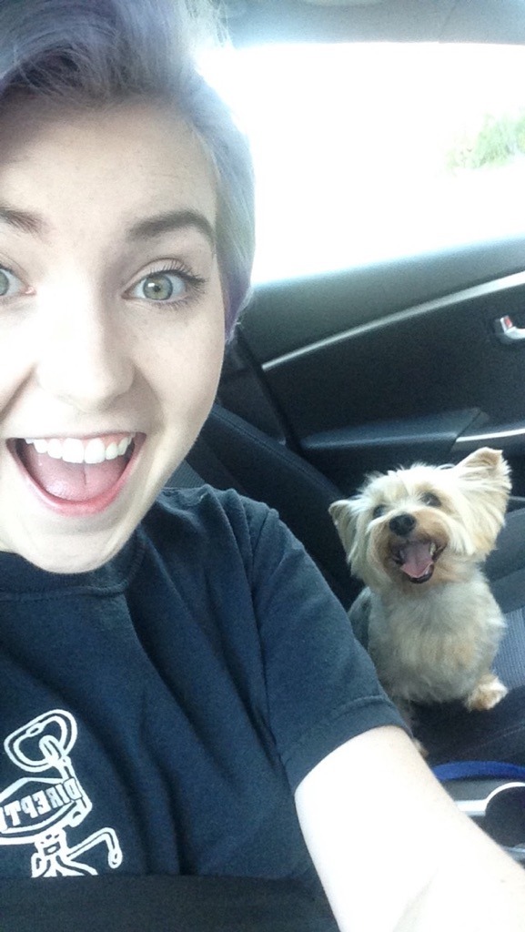 awwww-cute:  My sister and her dog have a lot in common. (Source: http://ift.tt/1KFXsSu)