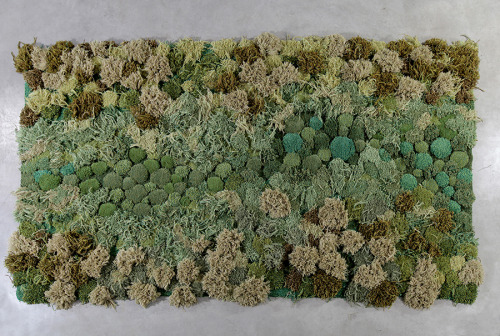 culturenlifestyle:Threading Unique Gardens Of Wool Carpets And Tapestries Which Make Themselves At H