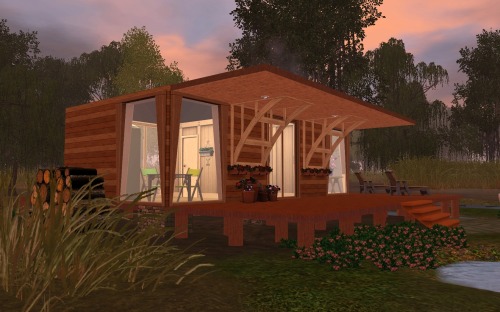 Watershed remake by ihelenStarter houseLot 30*30No CCDownload at ihelensims site