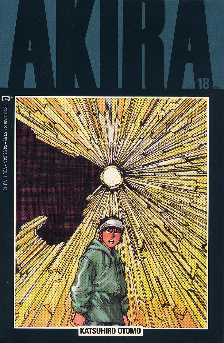 vintagemanga:  OTOMO Katsuhiro (大友 克洋), Akira / アキラEpic comics covers,