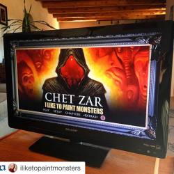 chetzar:  #Repost @iliketopaintmonsters with @repostapp. ・・・ So this just happened! #ChetZar #ILikeToPaintMonsters #documentary #DVD and #iTunes #VOD #release #March8!