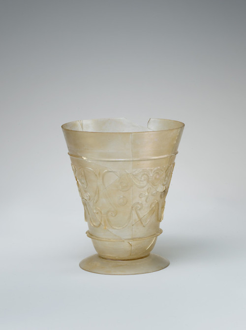 Beaker with Relief-cut Decoration, Islamic ArtPurchase, Rogers Fund, and Jack A. Josephson, Dr. and 