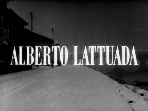 The Overcoat, Alberto Lattuada, 1952