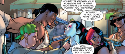 Sex why-i-love-comics:  Harley Quinn #18 - “Fish pictures