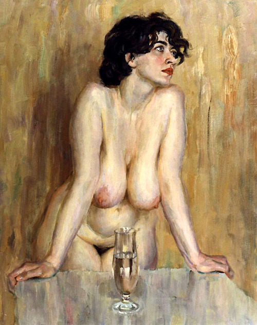 podsteklom: A goblet of wine. 1998. Lyapkalo Viktor