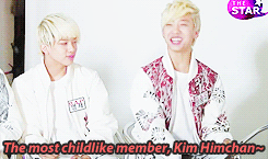 bap-in-motion:[★] Words of wisdom from Kim Himchan: It’s good to live with a youthful mind.