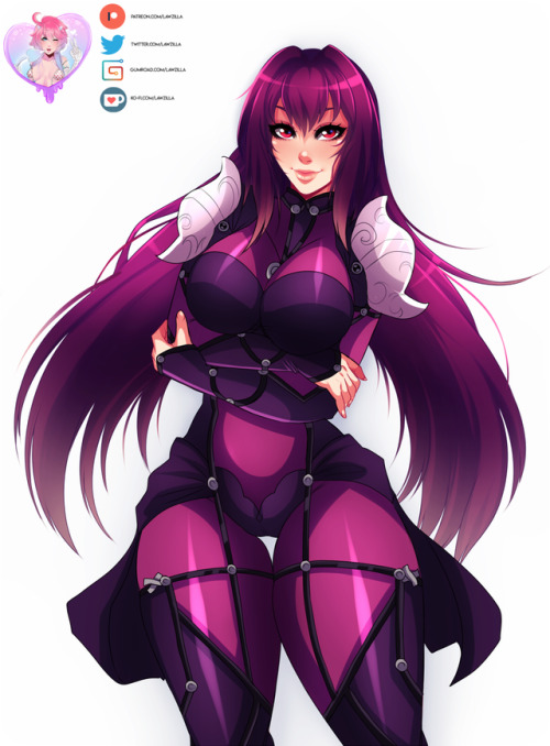 “I have arrived from the Land of Shadows. I am Scáthach. Shall I call you “Master”?” Finished Scáthach from Fate GO, patreon reward for GrandpaWarrior.All versions up on my Patreon and for direct purchase on Gumroad!Versions included:-Traditio