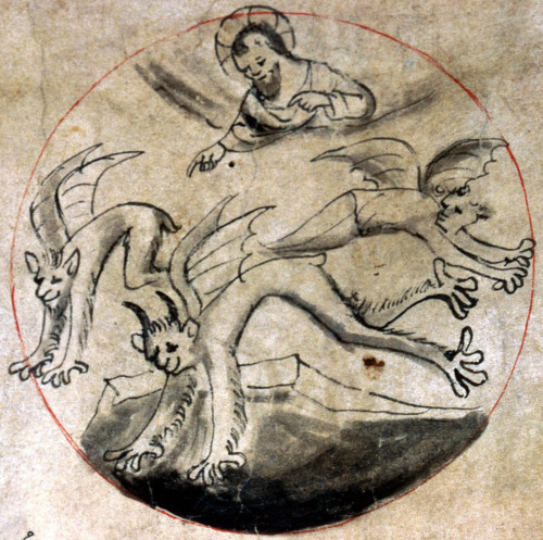 fall of the rebel angelsChronique universelle, Paris ca. 1400Reims, Bibliothèque municipale, ms. 61,