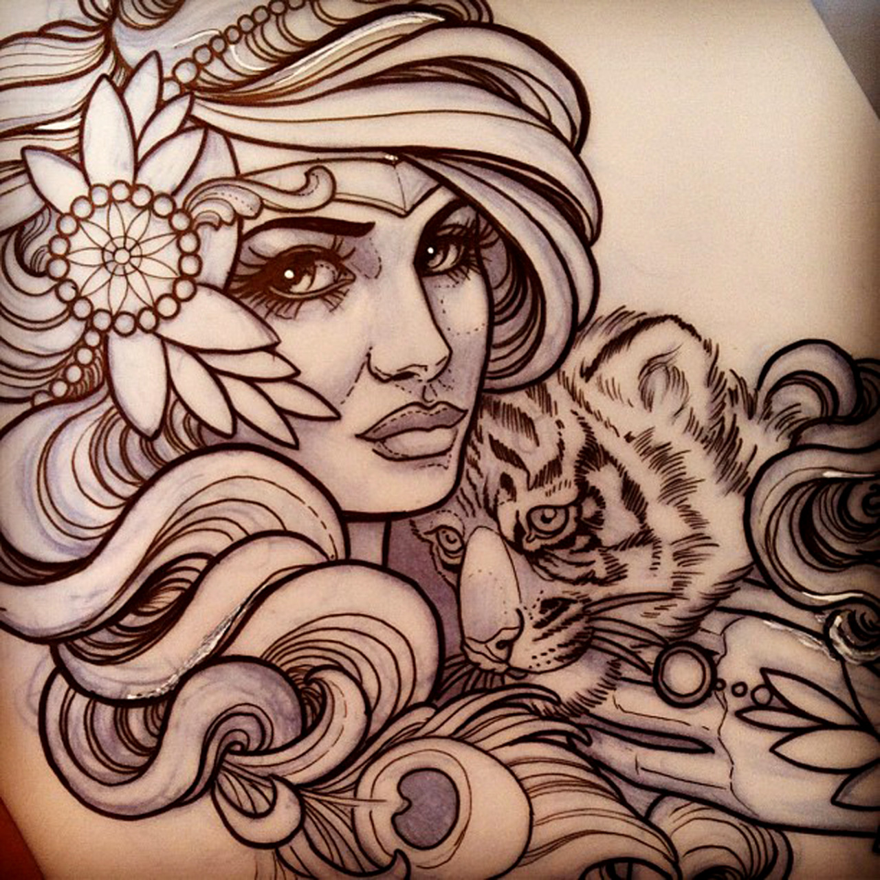 thievinggenius:  Done by Teniele Sadd. @teniele 
