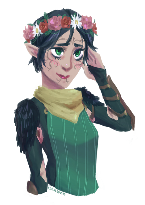 iscawen:*slams my fists on the table* MORE FLOWERY ELVES