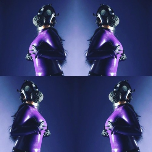 mistressxena:  Pic for #tbt #throwbackthursday by Victoria Perelet. 2006. #latex #latexfetish #rubberfetish #rubber #gasmask #fetish