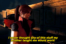 Claire And Leon’s First Meeting In Resident Evil: The Darkside Chronicles: