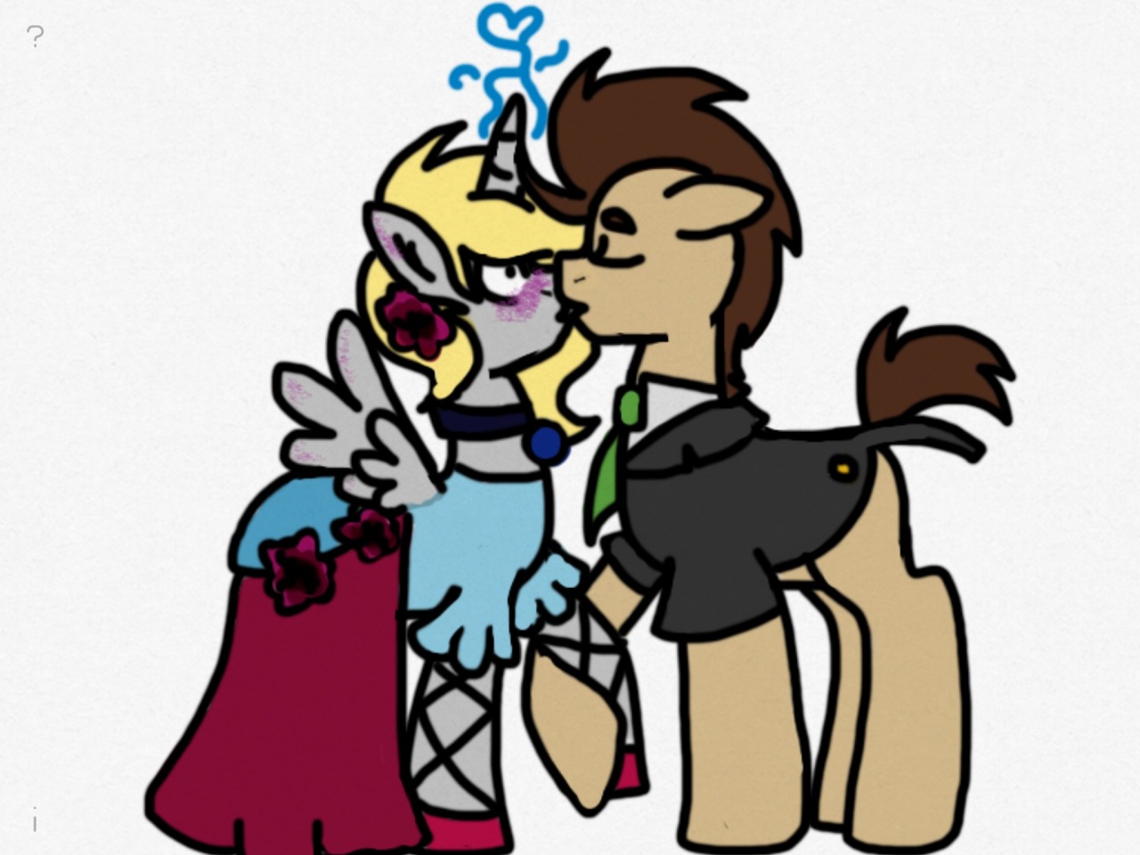 fundoctorwhooves:  Can’t wait for prom!  D'aww &lt;3