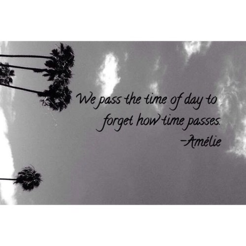 Enjoy! ----------------------------------#moviequotes #amelie #audreytautou #mathieukassovitz #jeanpierrejeunet