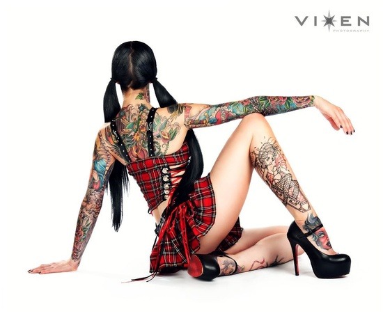 Women with tatoos