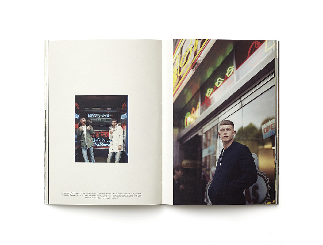 samuelbradley:  Some spreads from my story in the ‘Timberland Document’, styled