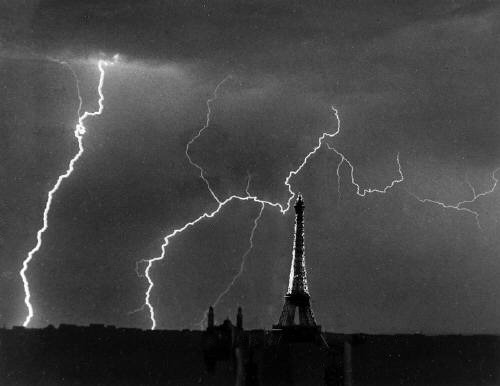 XXX foxesinbreeches:  Eiffel Tower, Summer Storm by André photo