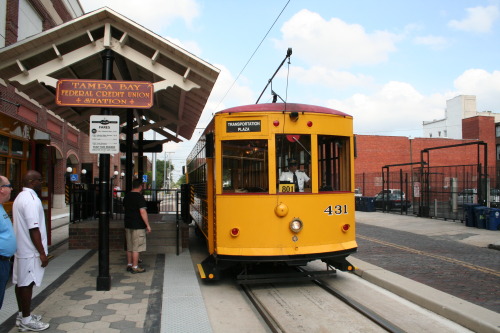 XXX railway-express:  Tampa Heritage Trolley photo